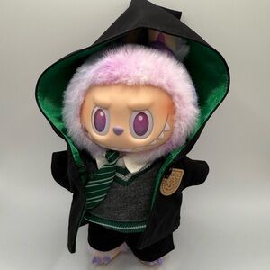 Harry Potter Slytherin clothes for Labubu (Doll not included)